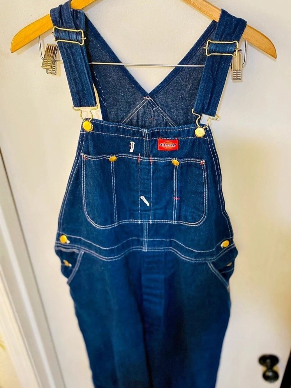 Dickies Classic Denim Bib Overalls in Blue